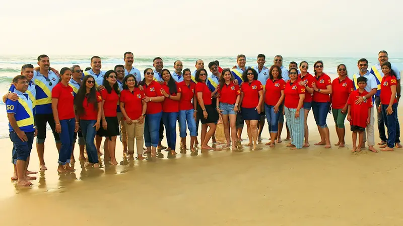 Custom Reunion t-shirts made for the 50th ICC of the Indian Navy