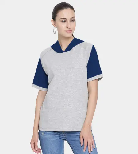 Tailormade Women's Hoodie Half Sleeves