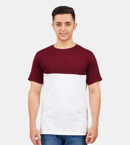 Tailormade Cut and Sew 2 Part R/N T-Shirt