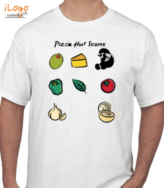 Restaurant PIZZA-HUT-Icone T-Shirt